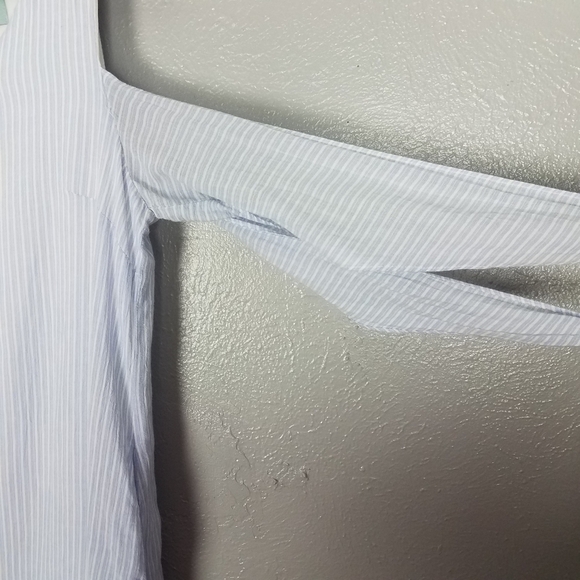 Skies Are Blue Striped Sleeveless Double Tie Dress - Picture 3 of 7